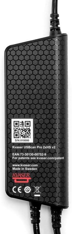 Kvaser USBcan Pro 2xHS v2 Dual USB to CAN Bus Interface
