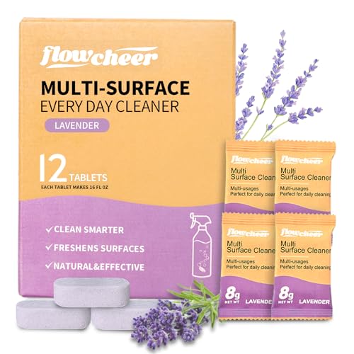 Image of flowcheer Multi Surface Cleaner Refills -12 Pack (Lavender)