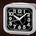 SEIKO Nori Bedroom Alarm Clock ,Black