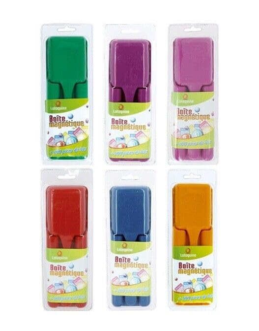 Boite Magnétique Loto Bingo 3 en 1 Boîte/Baton magnétique / 100 pions - Coloris Aléatoire - 310 – Image 4