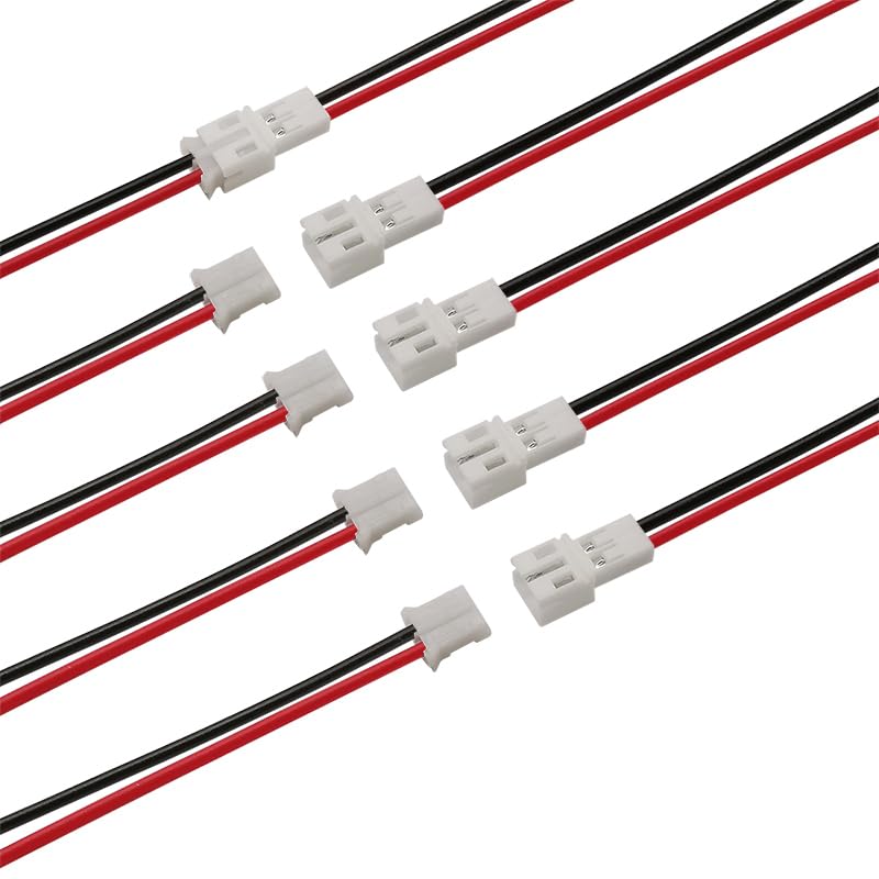 Phoo2♡ SDTC Tech 3 Pack 9V Battery Snap to 2-Pin PH2.0 Connector Cable I