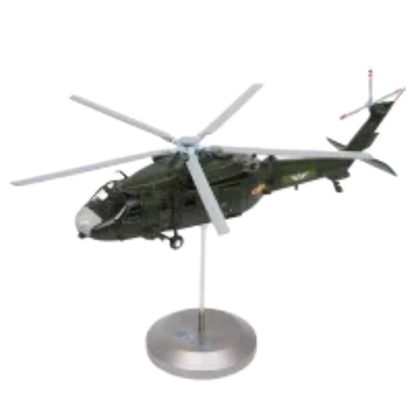 Modele samolotów w małej skali 1 72 skala Z20 dla materiału helikoptera model symulacyjny statku powietrznego zabawka wyświetlacz dekoracja pamiątkowa zestaw do budowania modeli