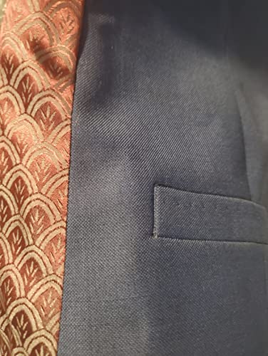 Ted Baker Men's Francw Debonair Wool Waistcoat Blue Suit Vest Separate3