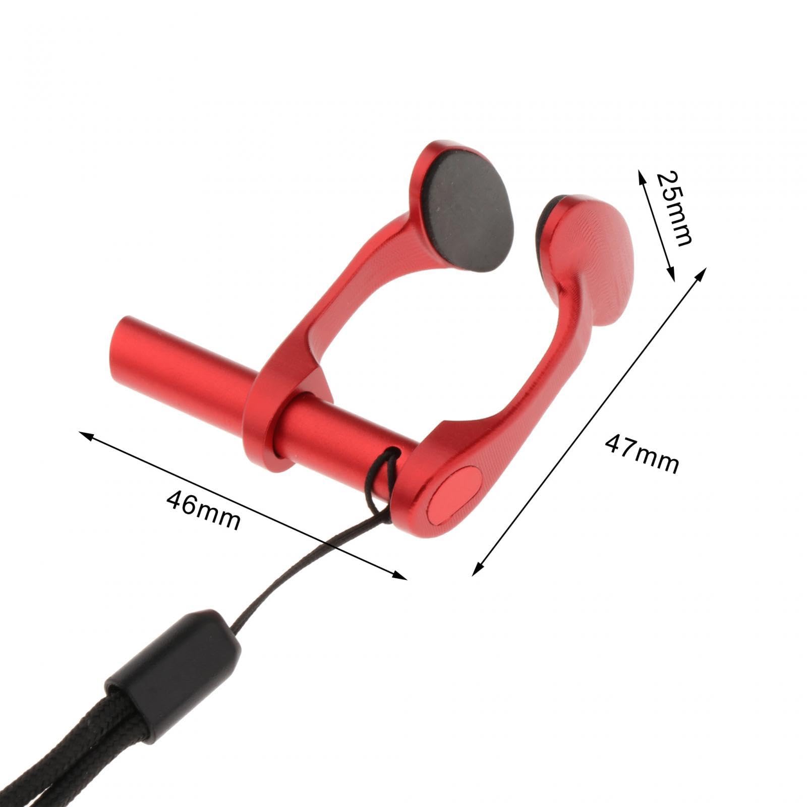 Pinzas Nasales para Natación, Protector Nasal de Aleación de Aluminio, Almohadillas Suaves con Cordón Y Estuche de Almacenamiento para Piscina Y Surf.