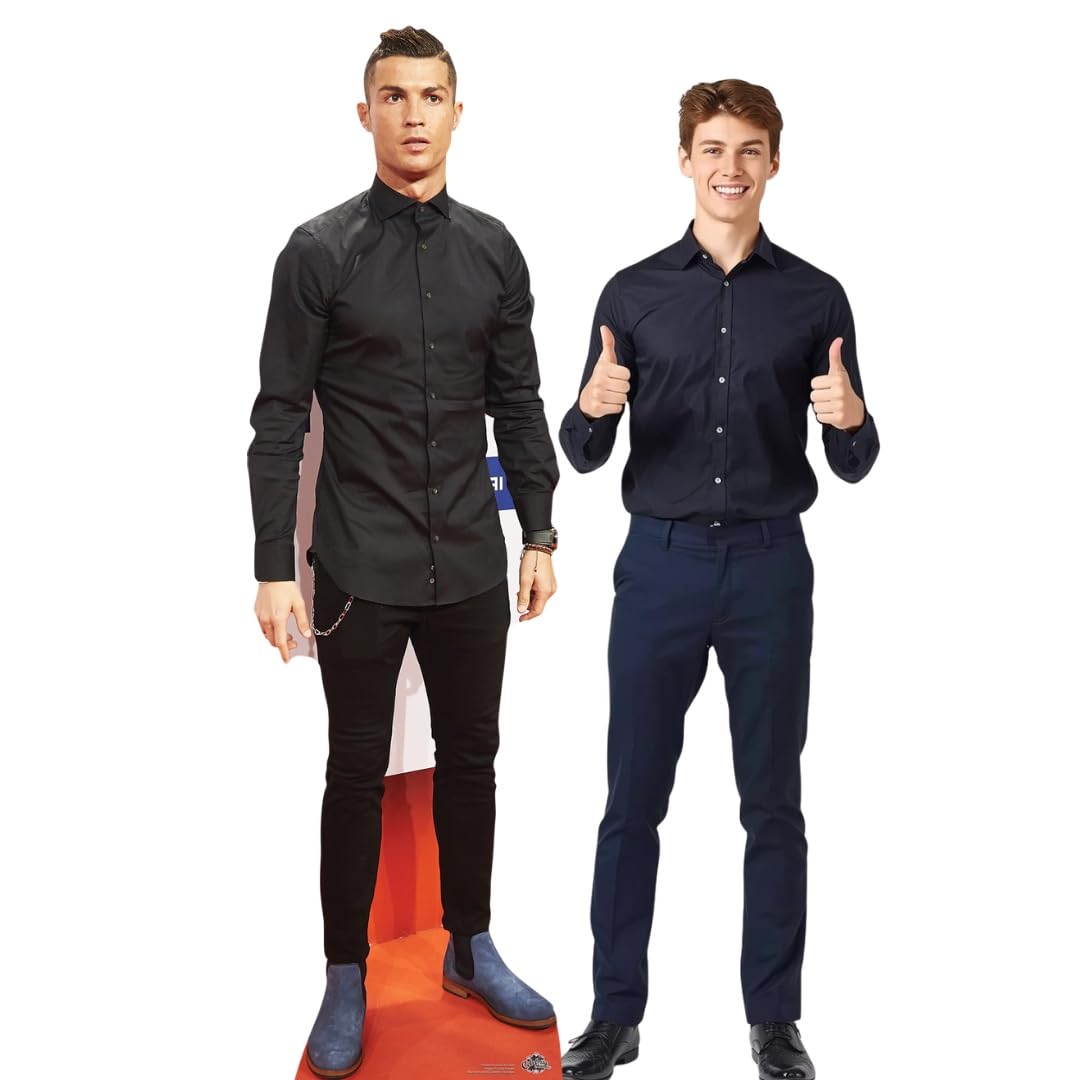 Star Cutouts, Figura a grandezza Naturale di Cristiano Ronaldo, Multicolore