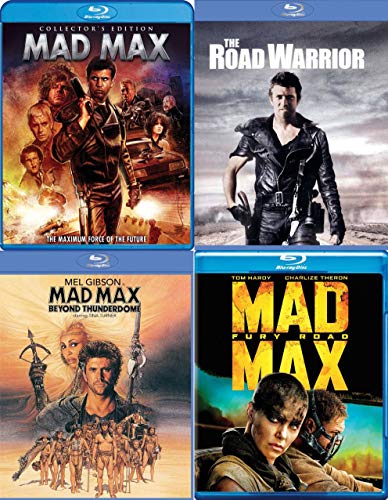 The Maddest Of Max's The Complete Collection: Mad Max (Collector's Edition Blu-Ray) + The Road Warrior (Blu-Ray) + Mad Max Beyond Thunderdome (Blu-Ray) + Mad Max Fury Road (Blu-Ray) 4 MOVIE BUNDLE