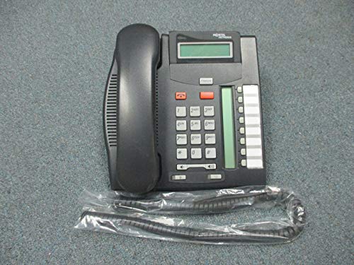 Nortel Norstar T7208 Charcoal 8 Button Display Speaker Telephone NT8B26AABL #A