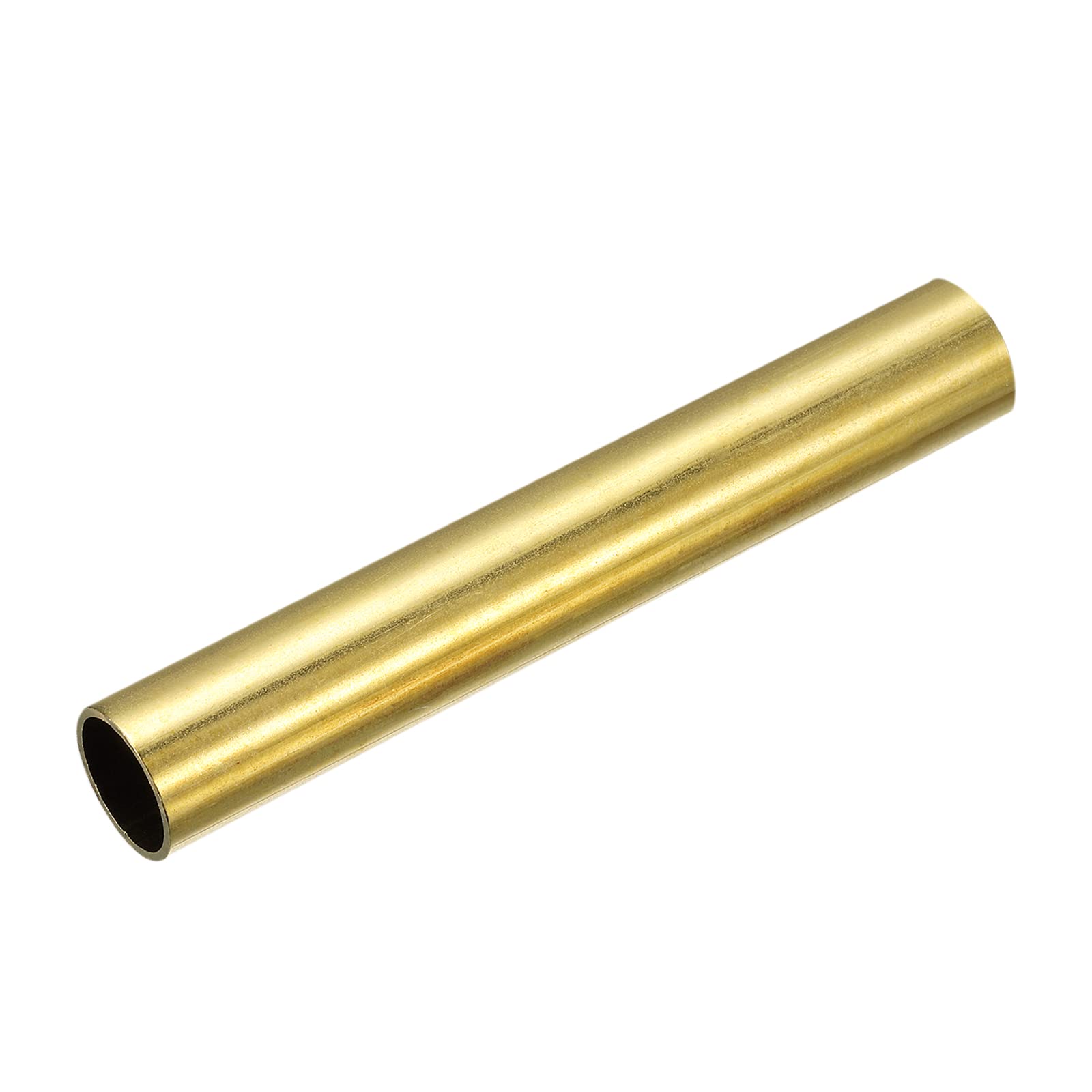 Tubo Ottone 16mm DE 1mm Parete 100mm Lunghezza Rotondo
