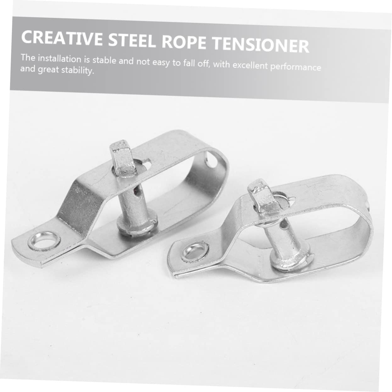 Levemolo Adjustable Steel Wire Tensioner 5pcs Cable Tightener Tool for Garden Wire Rope Tensioner