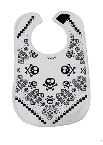 Rock Star Blanc tendance Bavoir bébé/Rock N Roll Cool bébé Cadeau pour garçons ou filles par bébé Moo  Un Idéal Idée de cadeau bébé ou cadeau de Noël