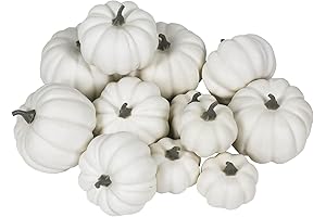 Orgrimmar Lifelike Artificial White Pumpkins