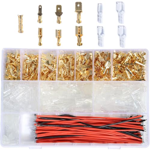 Cosses électriques à haute conductivité lot de 810 pièces de câblage