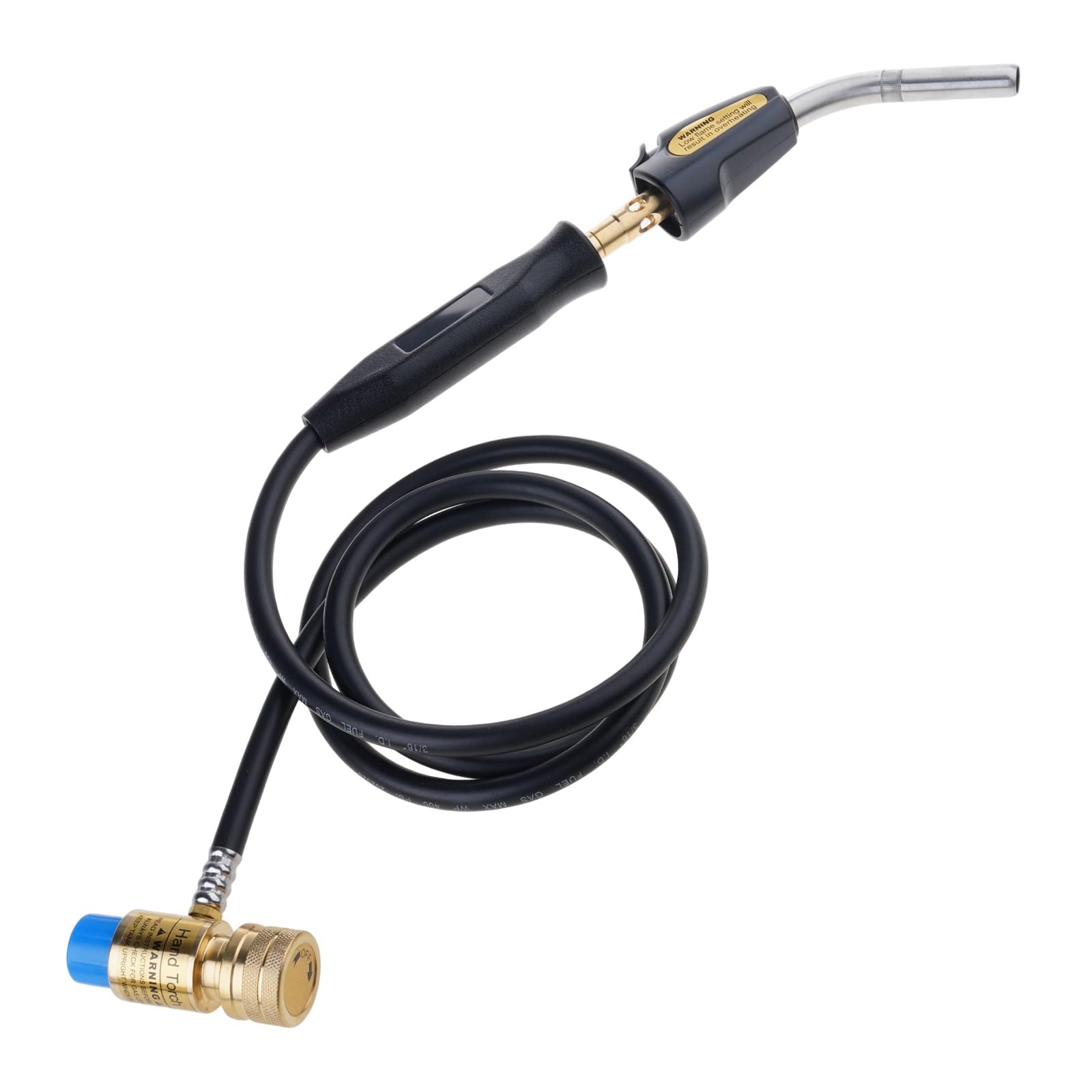 Temperature Oxygen Less Welding Torch with 1.5M Extended Hose for Stainless Steel and DIYer Projects Metal Work Small Soldering Torch