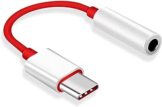 One Plus USB Type C to 3.5mm Audio Jack, USB Type C, Headphone Converter Cable Jack Compatible with Oneplus 12/12R 11/11R 10pro/10T/10R 9 9t 7 7pro Nord (Onpls-Audio-Jack)