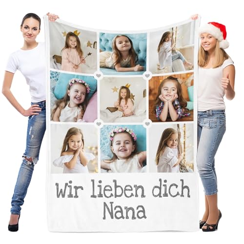 LNM Personalisierte Decke mit Foto, Personalisierte Decken, Personalisierte...