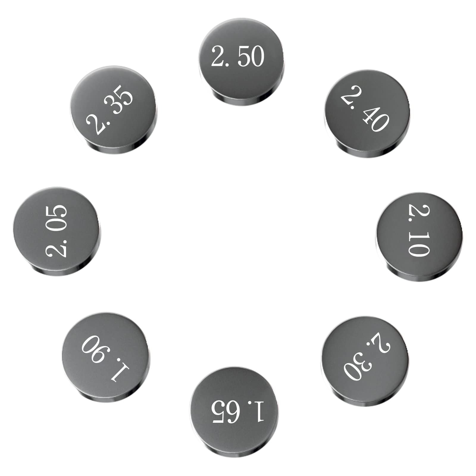 AHL- 47pcs 7.48mm Motocicleta Pastillas ajustable juego de válvulas Valve Shim kit para Yamaha YZF-R6 1999-2009