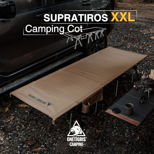 Portable Folding Camping Cot Deluxe