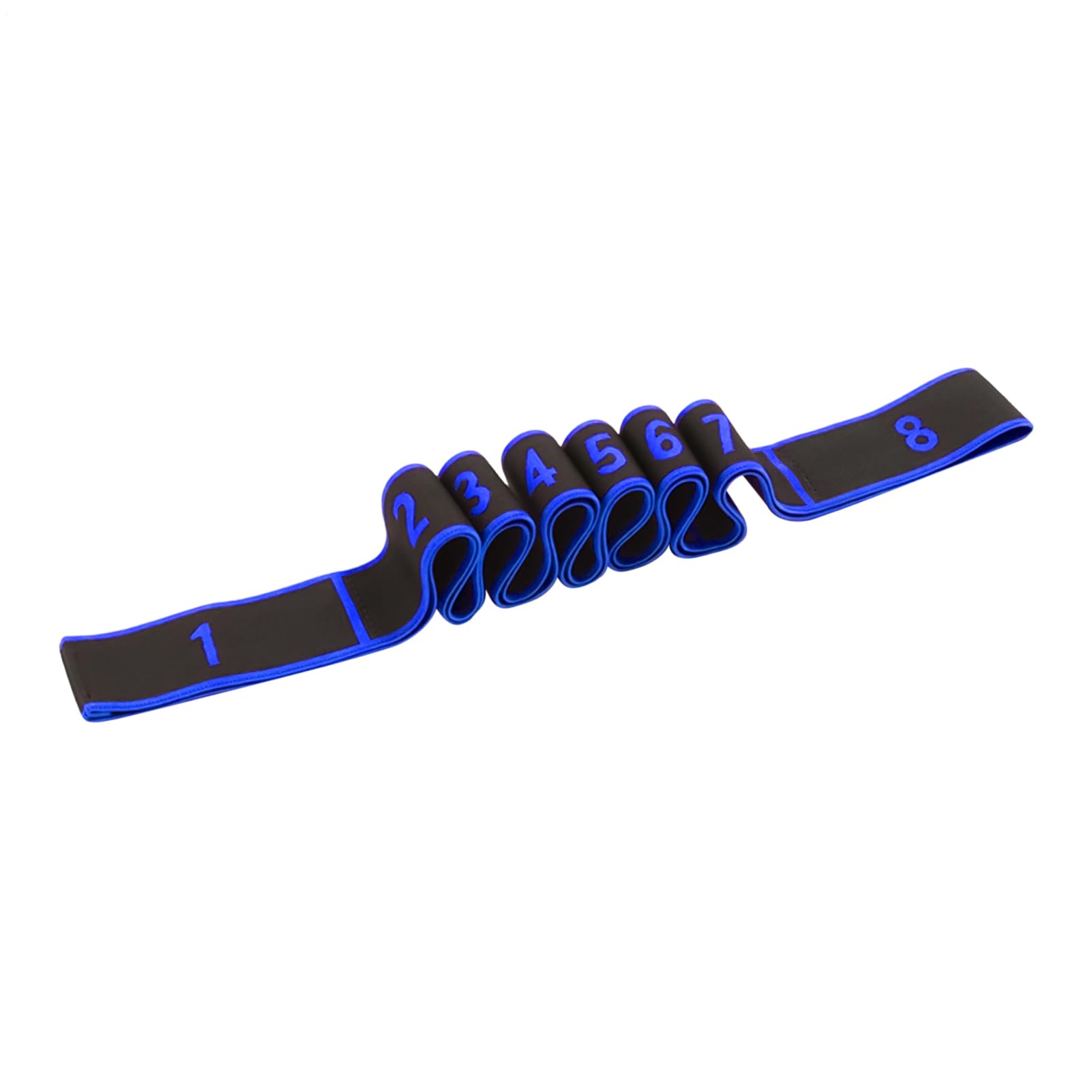 Exercise Bands Resistance 8-Section Stretching Workout Equipment