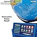 Dr. STEM Toys Interactive Talking Globe with Smart Pen, Game Panel, 300+ Geographic Quiz Questions, Touch & Learn, Music, and More - Educational Toy for Kids Ages 6+