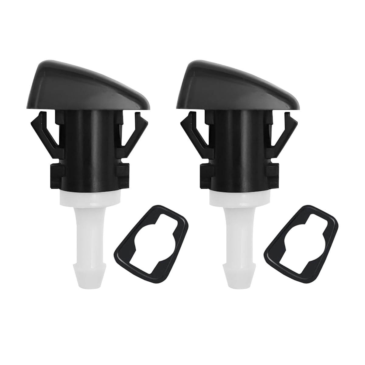 AUCELI Car Windshield Washer Nozzles, 2PCS OEM#4805742AB, White