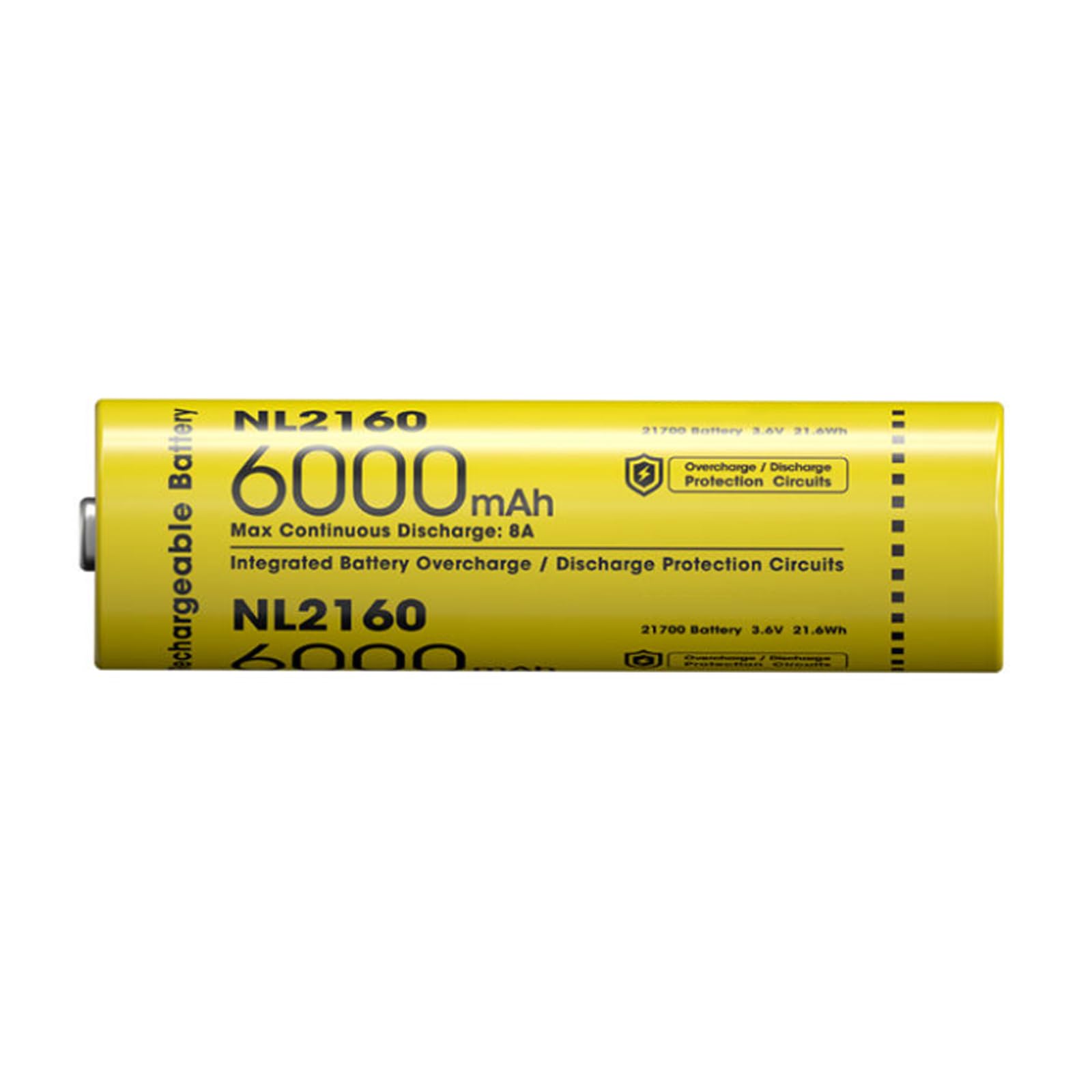 Batteria Ricaricabile NL2160 6000Mah Batterie 3.6V 21.6Wh 8A Scarica Per Strumenti Elettronici,4pcs
