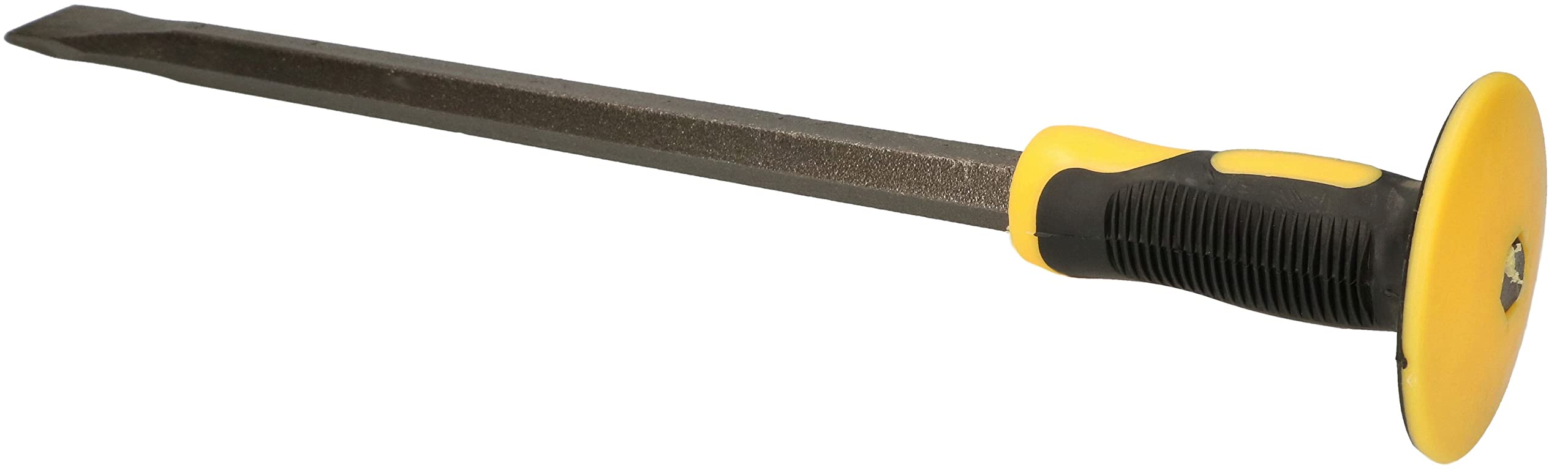 KOTARBAU® Ciseau de maçon plat avec protection de la main 500 x 18 mm Ciseau à pierre