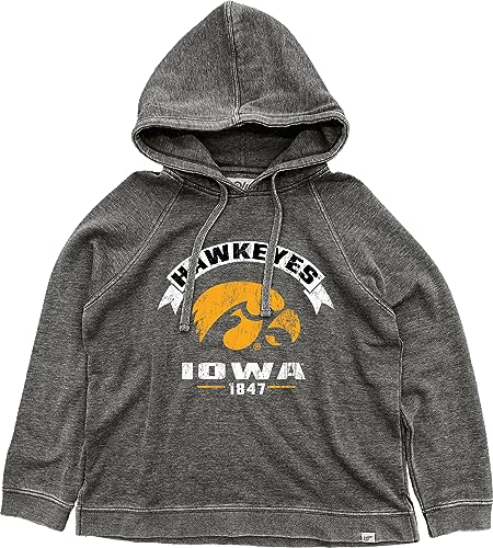 Blue 84 JBWFH_SECONDRATEJR Women'S Standard Ncaa Officially Licensed Hooded Sweatshirt Burnout Vintage Scholar thumb #2