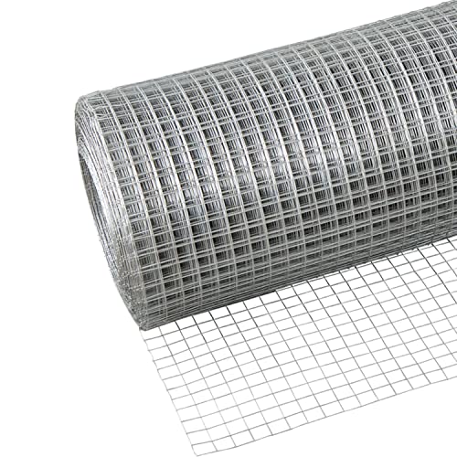 Grillage métallique tissé avec maille de 12 mm pour clôture extérieure