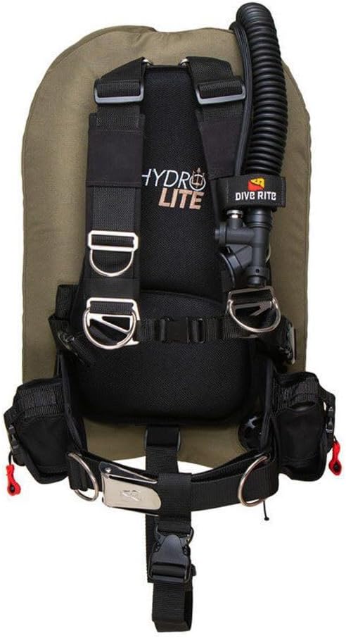 Dive Rite Hydro Lite BC Lightweight Traveling BCD Buoyancy Compensator Device