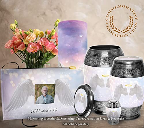 Image of Guardian Angel Cremation Urns for Human Ashes Adult Female Angel Urns