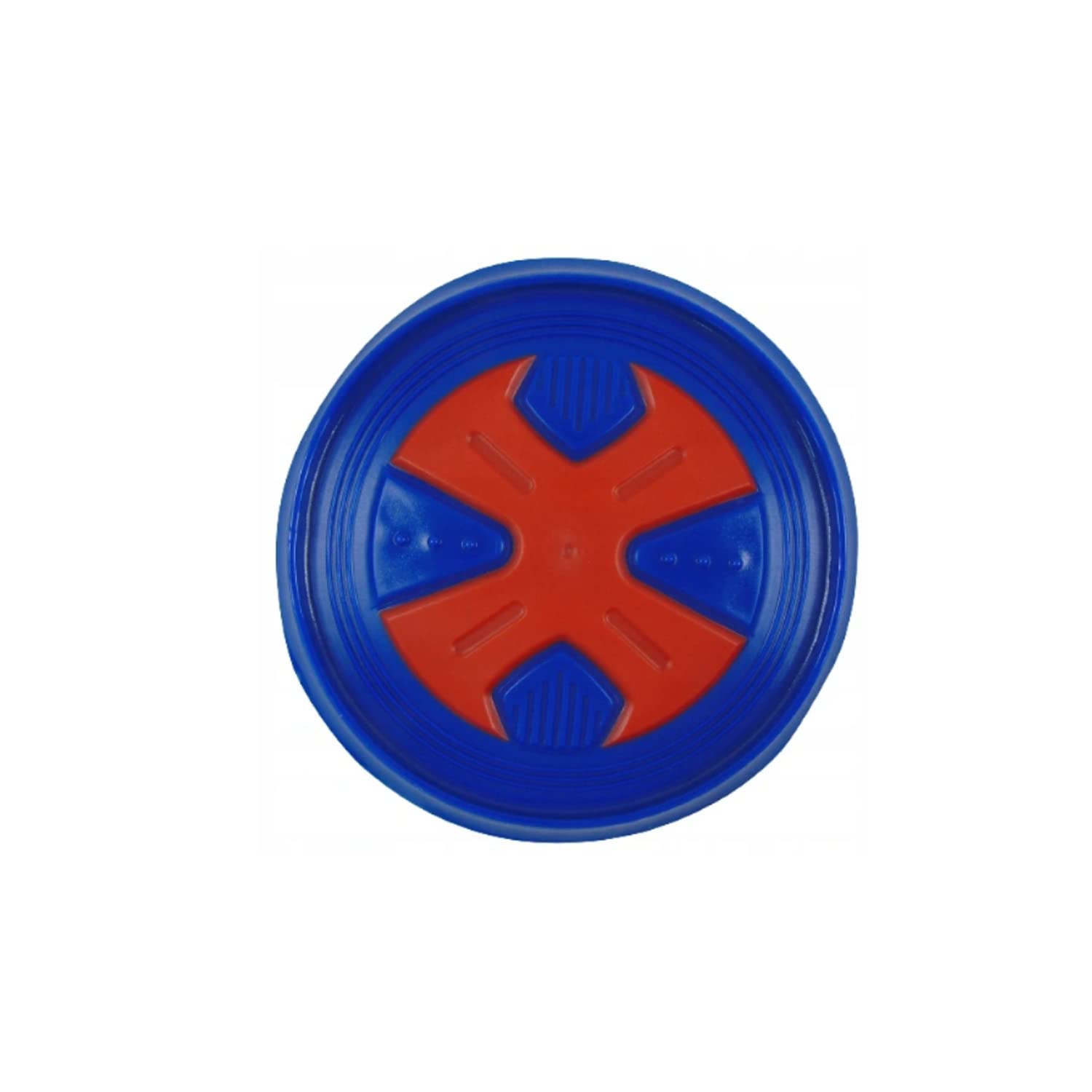 emily pets Dog Frisbee Silicone Interactive Dog Toys Fetching Flyer Cross Design Frisbee Chew Dog Disc Fetch Toy for Dogs & Puppies– Floats in Water & Safe on Teeth(Blue-Red) (B09S3HB9VS) Amazon Price History, Amazon Price Tracker