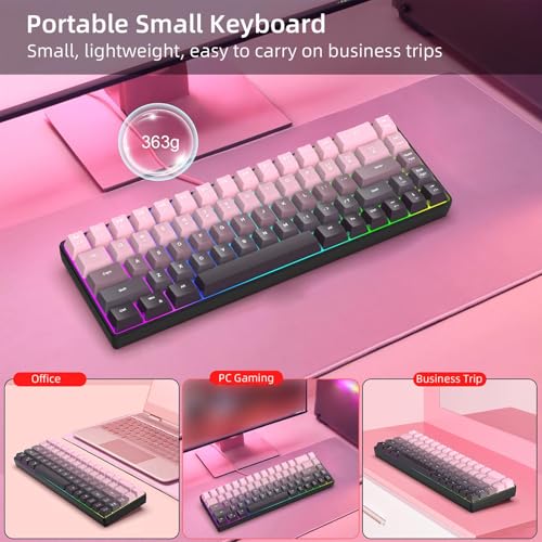 Teclado Mecánico Gamer 68 Keys Conectividad Tipo-C miniatura 6