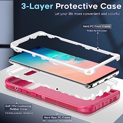Coque Samsung S10 Plus antichoc robuste pour éviter les bris d'écran blancs