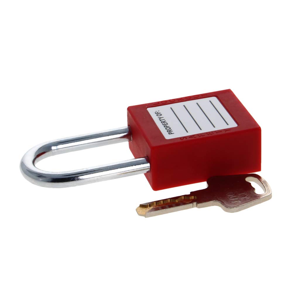 Buy MroMax Lockout Tagout Locks, Loto Locks Keyed Alike Nylon Lock Out Tag Out Steel Shackle