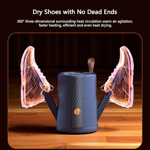 Secador eléctrico plegable para zapatos y botas miniatura 2