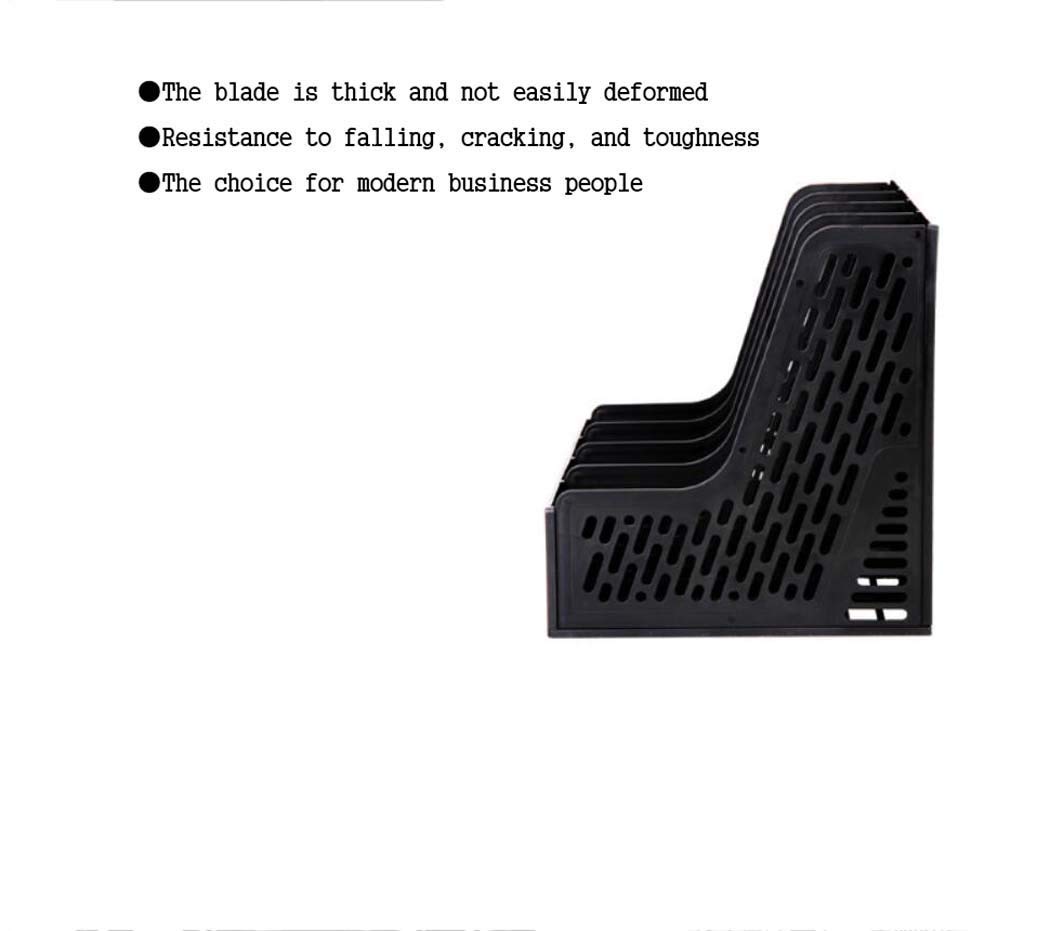Organizer per file desktop con 4 colonne porta file in plastica per forniture per ufficio Storage CXBDDF File Manager