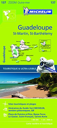 Michelin Guadeloupe Map 137 (Michelin Zoom Map)