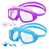 Juntas de silicona - Alrededor de las lentes tienen un área grande de juntas 3D que alivian los nervios alrededor de los ojos y no comprimen los ojos. La silicona suave se adapta perfectamente a la cara, y el agua no entra en los ojos, causando infecciones oculares e inflamación.