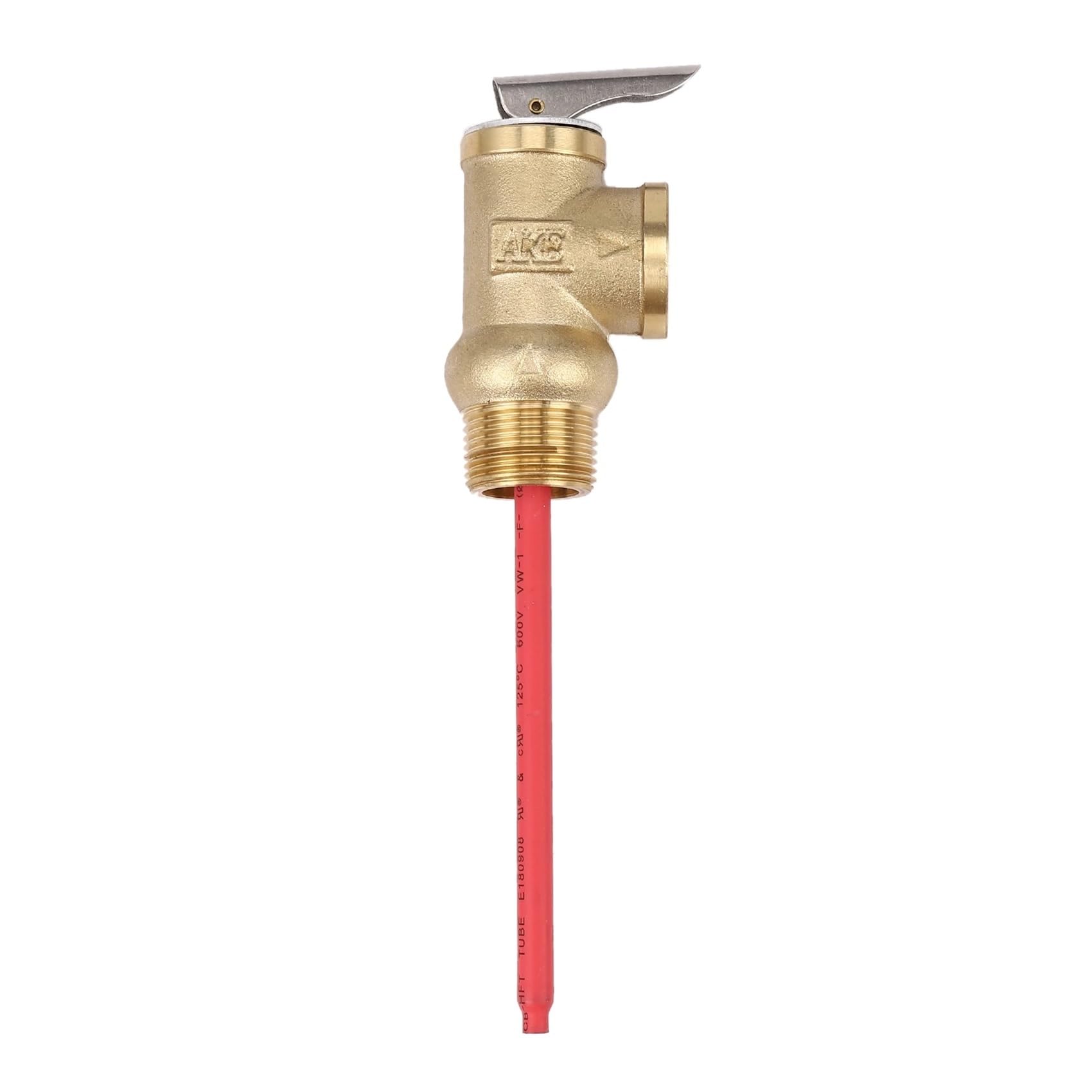 Pressure Relief Valve 99C 102PSI 210F 0.7Mpa to Valve BSP 3/4 Inch Temperature and Pressure Relief As TP Safety for Water