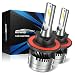 H13/9008 LED Headlight Bulbs, Marsauto 12000LM M2 Series Led Hi/Lo Beam Headlamp Conversion Kit with Fan, CSP Chip CANbus-Ready IP67 6000K Xenon White 2-Pack