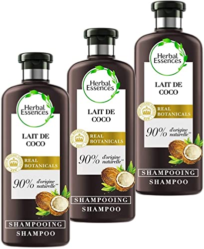 Shampoing Herbal Essences Pure Lait de Coco Hydratation lot de 3 x 250ml