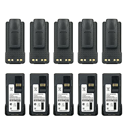 7.4V 2600mAh Li-ion Battery for APX radios with belt clip