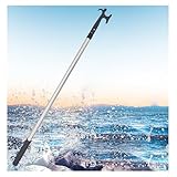 Verstellbarer Bootshaken mit Verlängerungsstange 165 cm 210 cm, vielseitige Anlegestangen und Schlepphaken für Boote/Yachten, ideal zum Schieben und Ziehen von Booten in jedem Gewässer (Länge 165 cm