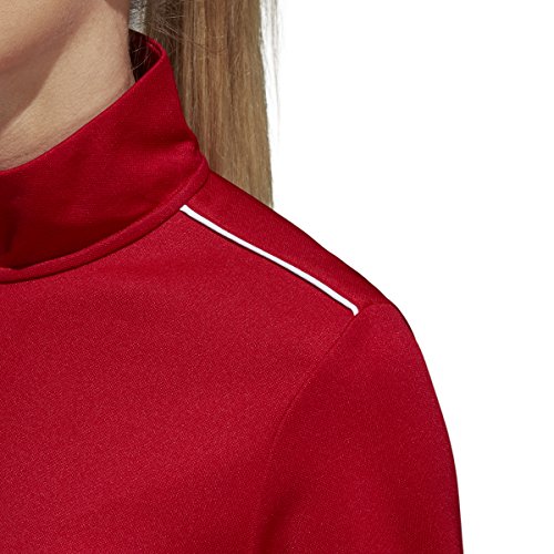 adidas Women's Core 18 Training Top, Power Red/White, Large