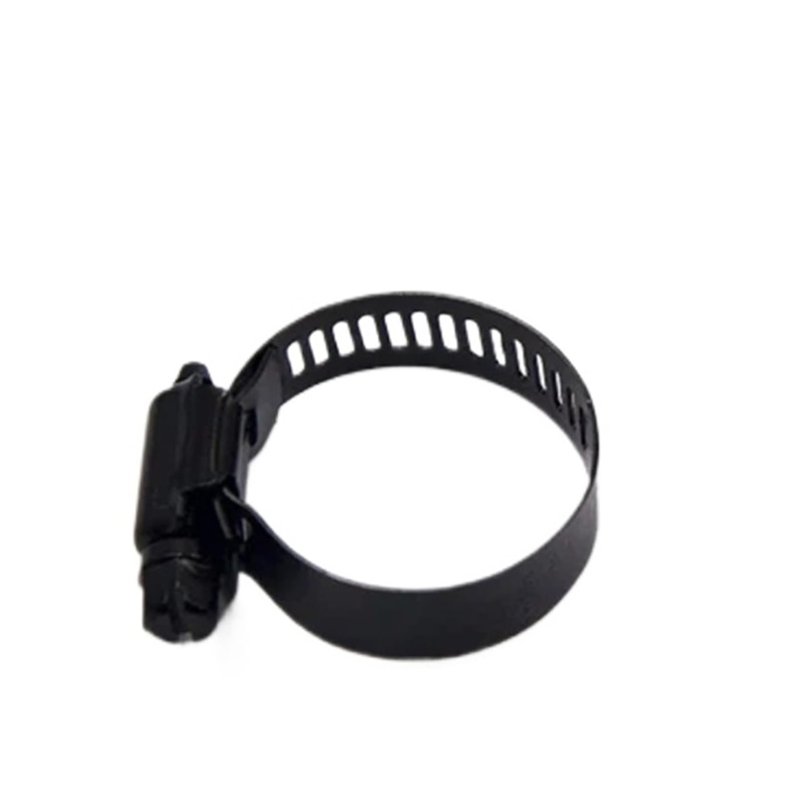 Hqycl One Color 10Pcs Adjustable 6-38Mm Stainless Steel Drive Hose Clamps Fuel Line Worm Clips Hose Clamps Clips Cooling System Accessories(6-12Mm)