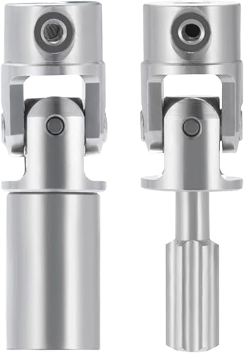 Miniatura 4 de Zolikar Ejes de transmisión de metal RC Ejes de transmisión de acero inoxidable Eje central delantero y trasero para TRX4M actualizaciones 118