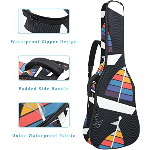 Housse de transport étanche pour guitare avec bandoulière réglable Motif Follow Your Heart, Multicolore 09, 42.9×16.9×4… - Les Beatles, Paul McCartney, John Lennon, RIngo Starr, George Harrison Housse de transport étanche pour guitare avec bandoulière réglable Motif Follow Your Heart, Multicolore 09, 42.9x16.9x4… – Image 5