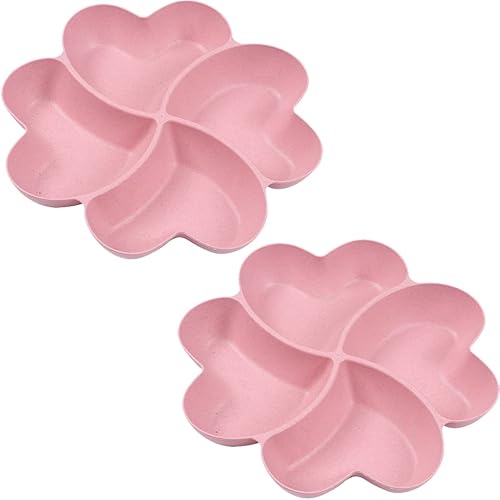 INCAUCA Bandeja dividida para servir, plato seccionado para aperitivos, plato para servir postre, platos de plástico reutilizables, bandeja redonda INCAUCA Bandeja dividida para servir, plato seccionado para aperitivos, plato para servir postre, platos de plástico reutilizables, bandeja redonda