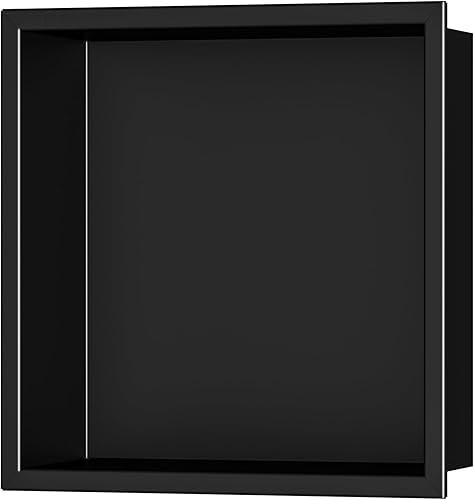 Miniatura 7 de Qeke Nicho de pared de baño, nicho de ducha de acero inoxidable de 12 x 12 pulgadas, nicho de pared empotrado para baño, nicho de baño, no necesita