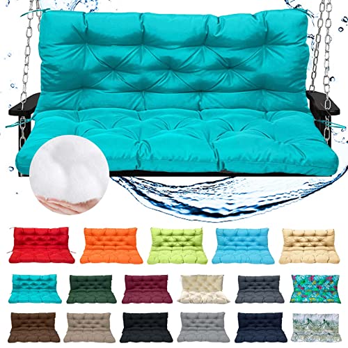 Coussin balancelle 3 places imperméable : fini les assises mouillées sur le porche